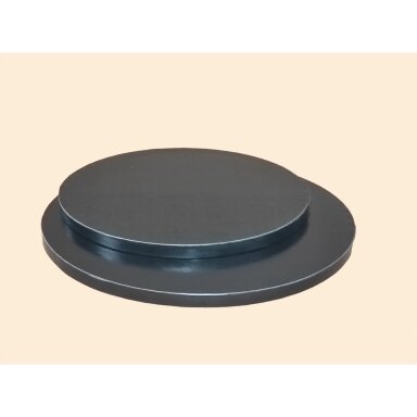 12 mm storio padėklas, juodas, 25 cm 12 mm storio padėklas, juodas, 25 cm