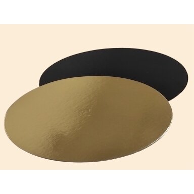 Padėklas aukso/juoda 28 cm, 3 mm storio Padėklas aukso/juoda 28 cm, 3 mm storio